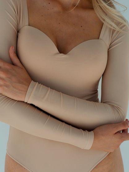 Body Slim Nude Long Sleeve