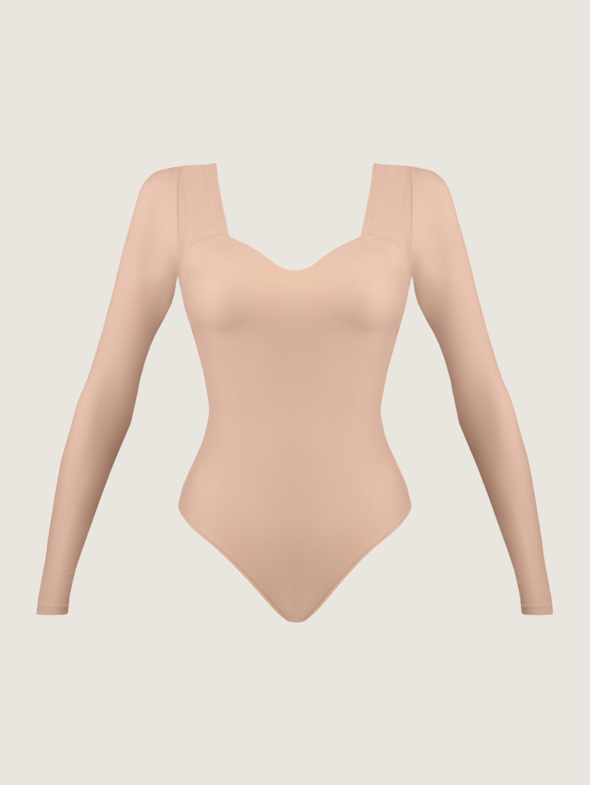 Body Slim Nude Long Sleeve