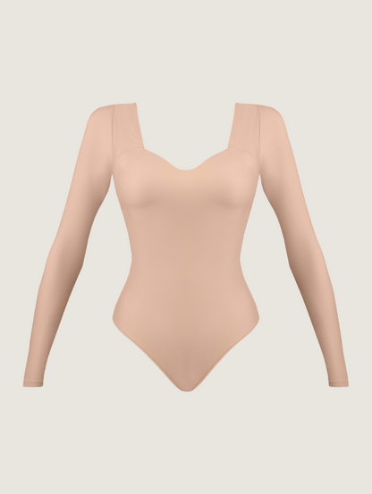 Body Slim Nude Long Sleeve