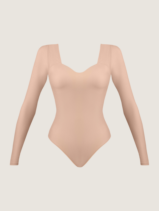 Body Slim Nude Long Sleeve